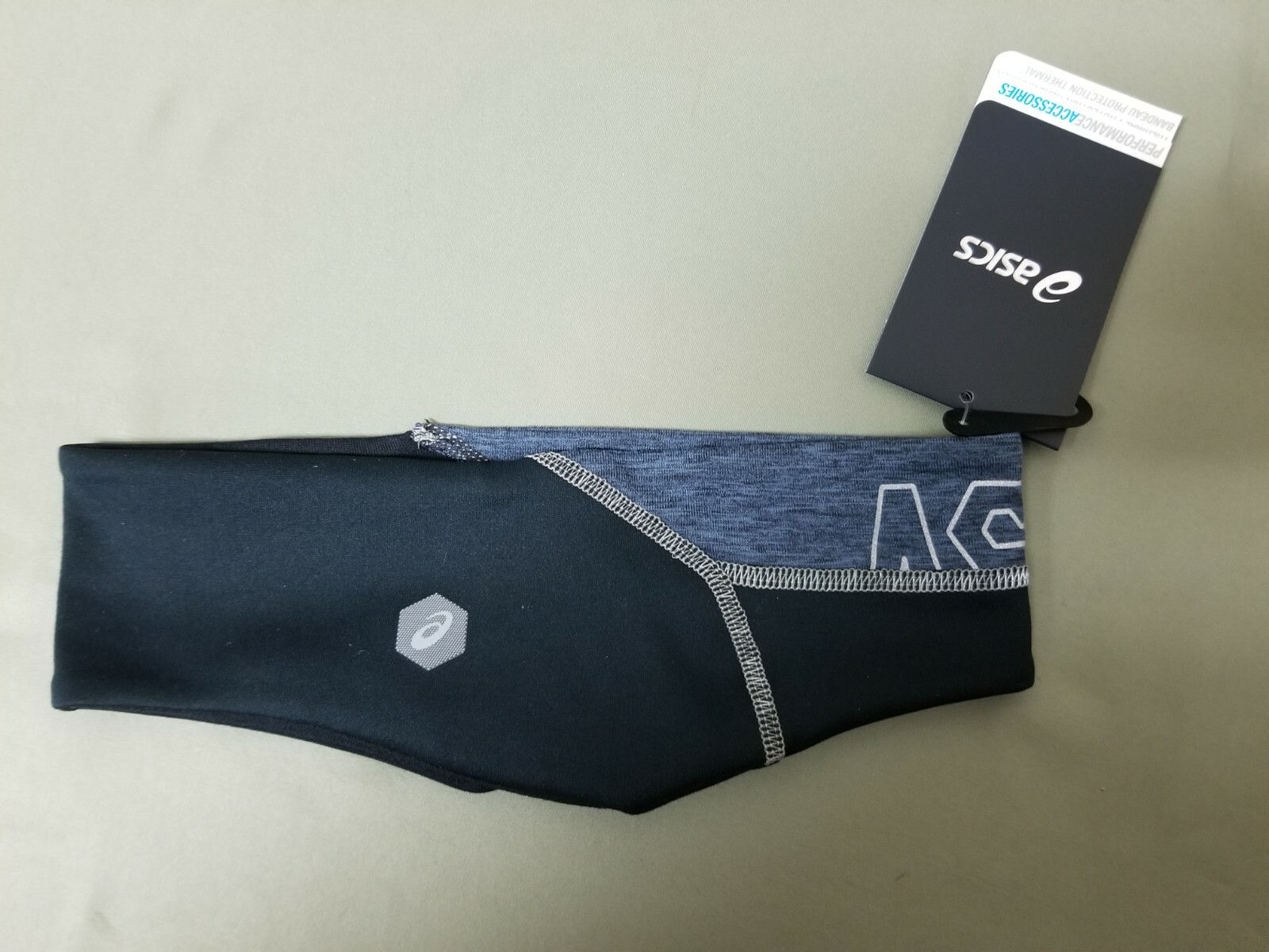 New Asics Thermal Ear Warmer Headband..