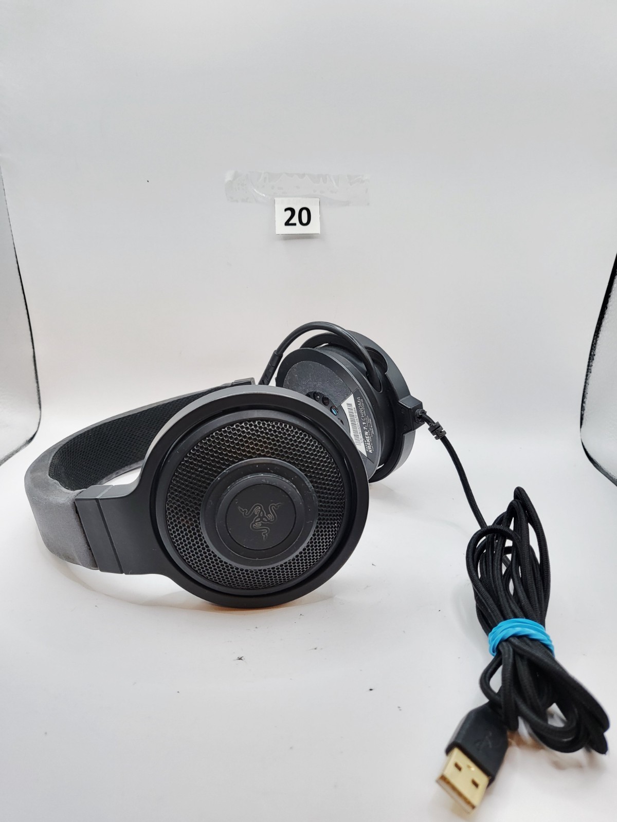 Razer Kraken Wired 7.1 Surround Sound Wired Gaming Headset RZ04-0125/ REED DESC.