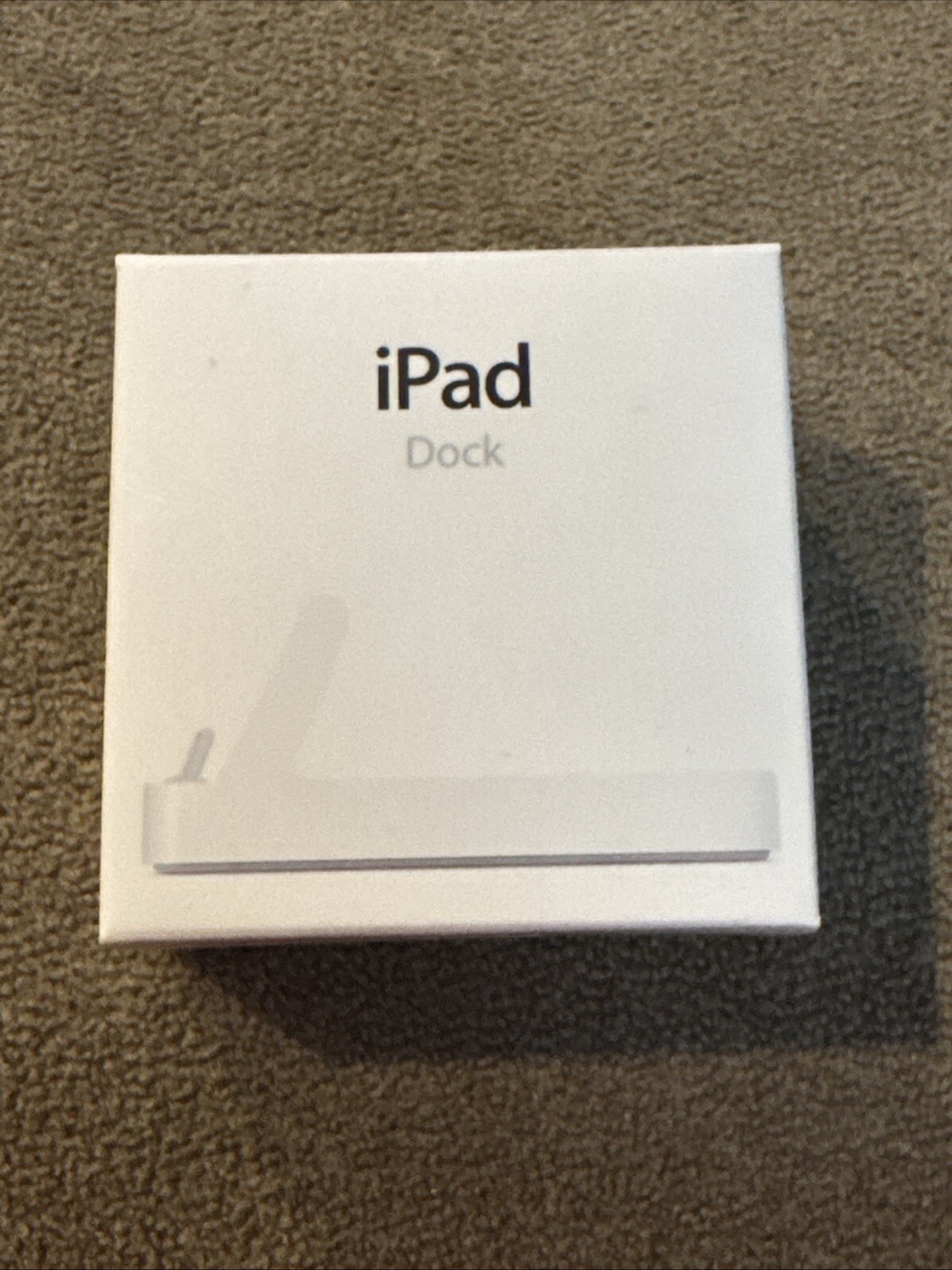 Apple iPad Dock Model A1352 MC360ZM/A EMPTY BOX ONLY (BL)