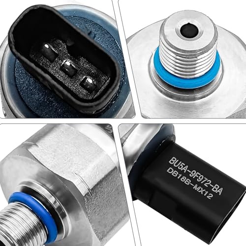 Fuel Injection Pressure Sensor, Compatible with Fd Explorer 2012-2019, F150