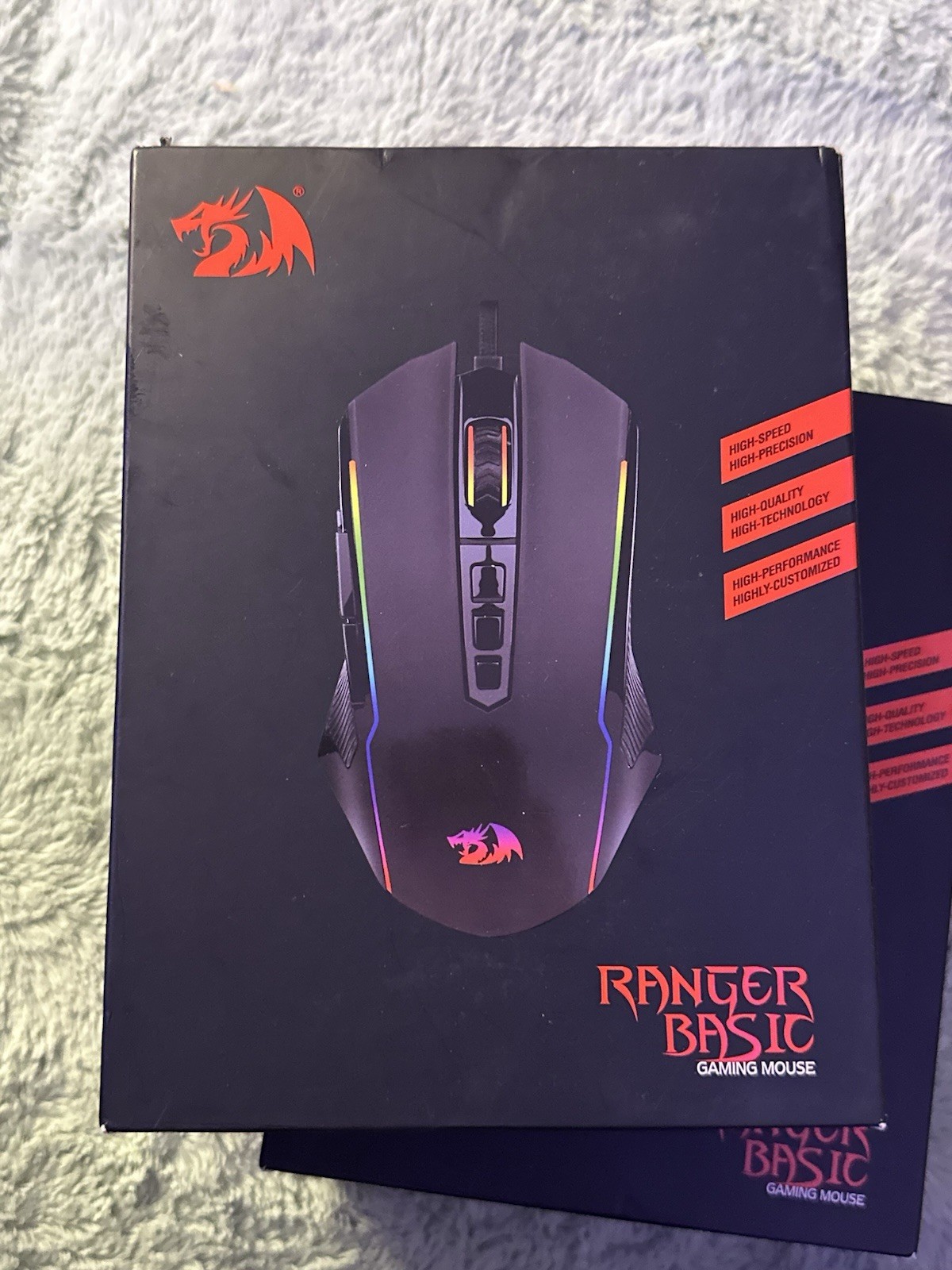 Redragon Ranger Basic RGB Gaming Mouse M910-K New Sealed In Box