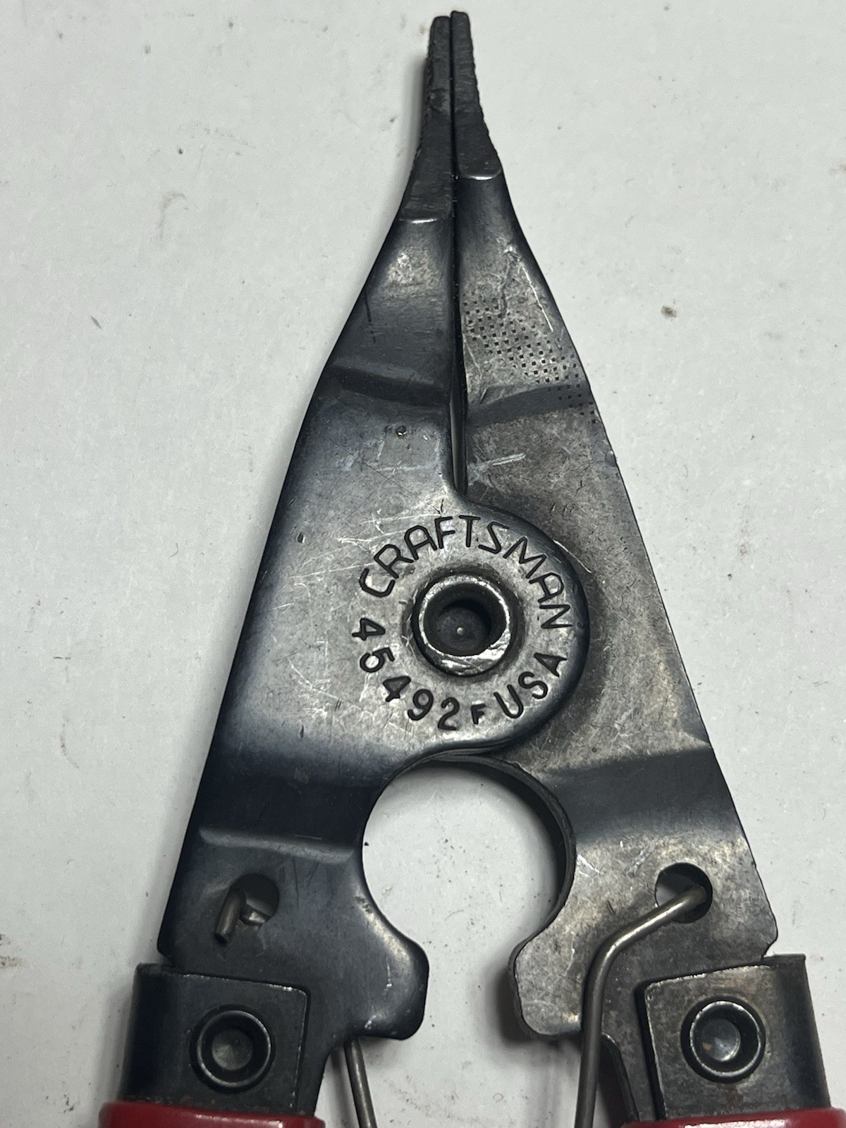Craftsman Lock Ring Pliers 45492F Used