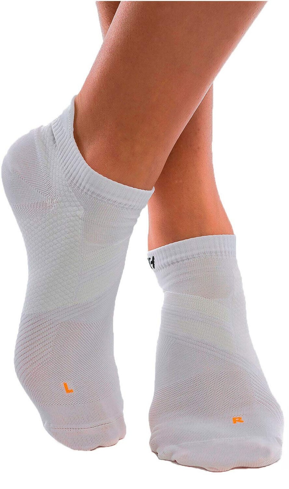 Low Cut, Ultra Light Socks, No Show Ankle Tab XX-Large White