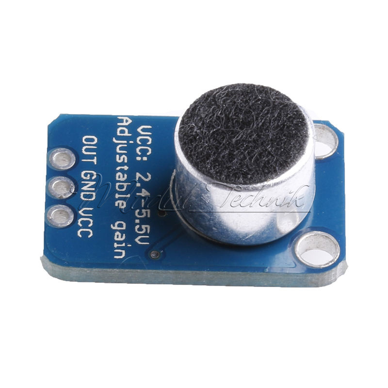 Electret Microphone Amplifier MAX4466 With Adjustable Gain For Arduino New-