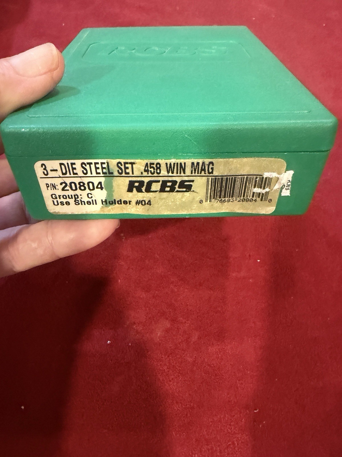 RCBS Reloading Dies 458 Win Mag #20804