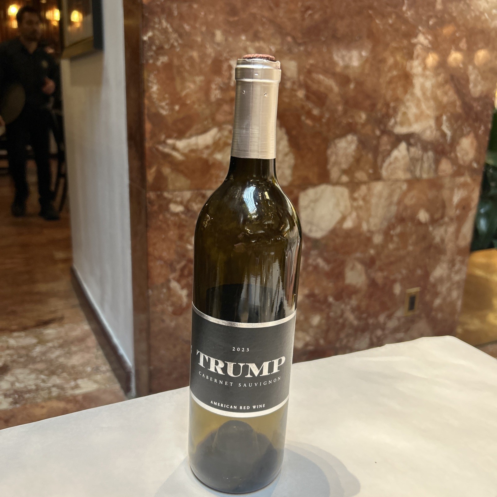 Trump Wine Cabernet Sauvignon 2023 From Trump Tower Nyc ￼