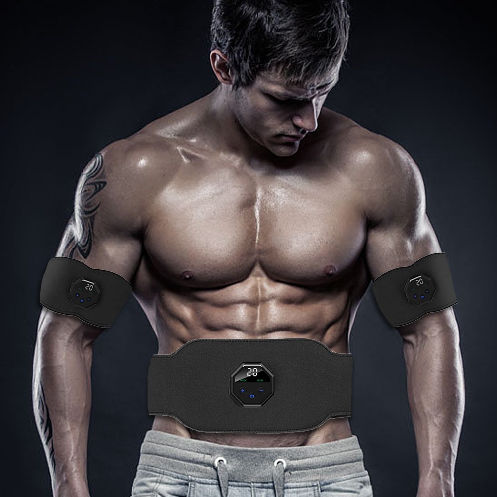 Electronic Muscle Stimulator, Abs Stimulator Muscle Toner for Abdomen/Arm/Leg US