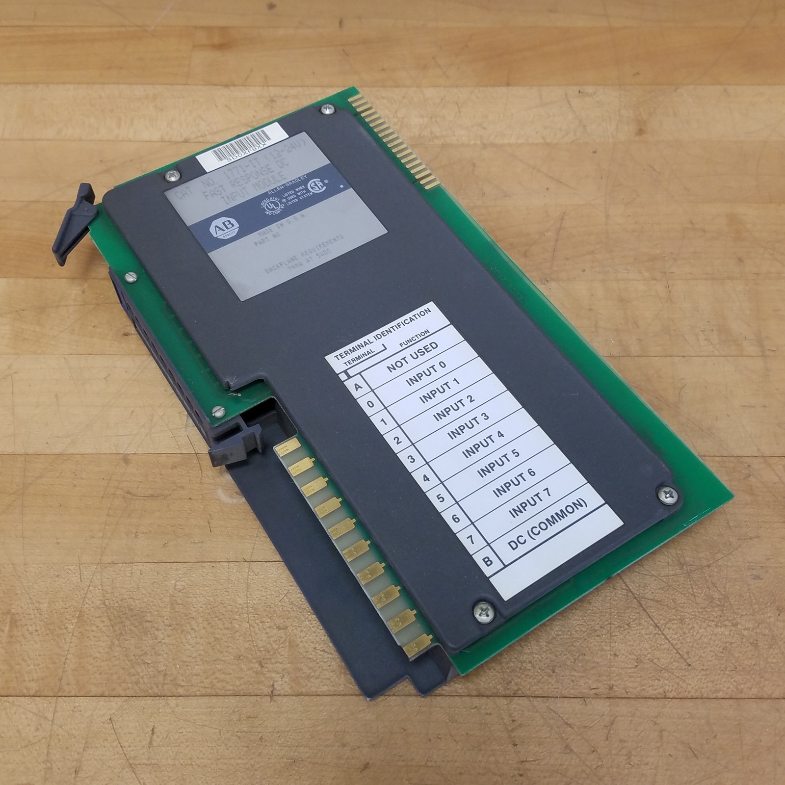 Allen Bradley 1771-IT (12-24V) Fast Response DC Input Module - USED