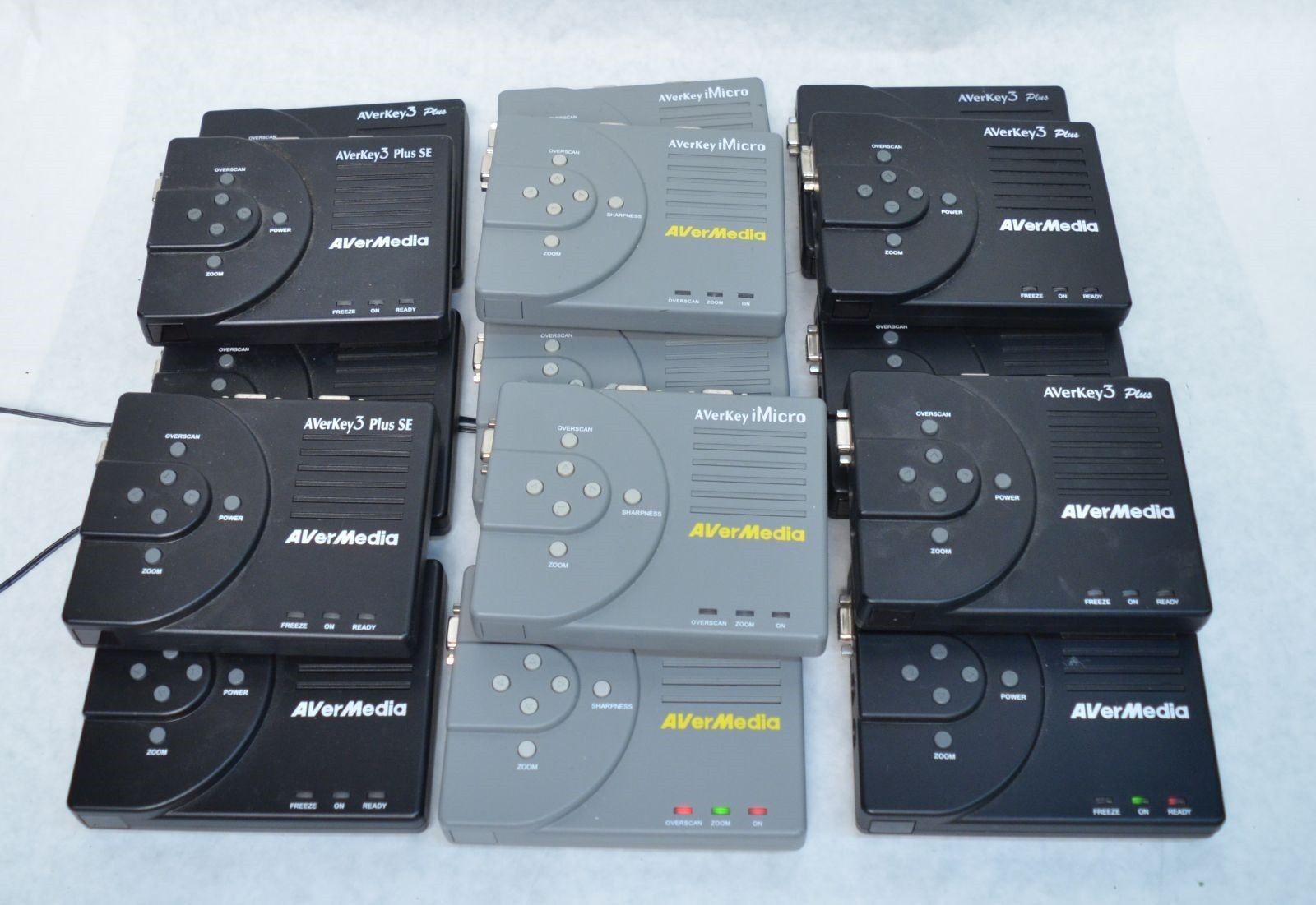 Lot of (15) AverMedia AVerKey3 Plus AVerKey iMicro PC/Mac-to-TV Video Converter