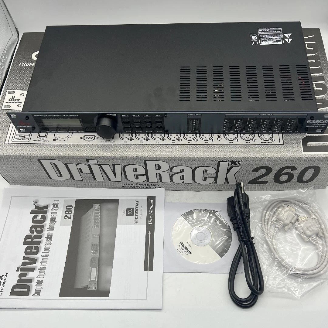 dbx DriveRack 260 Loudspeaker Management System 2 In - 6 Out 100-120V NEW