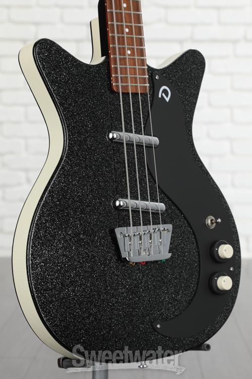Danelectro '59DC Short Scale Bass - Black Metalflake