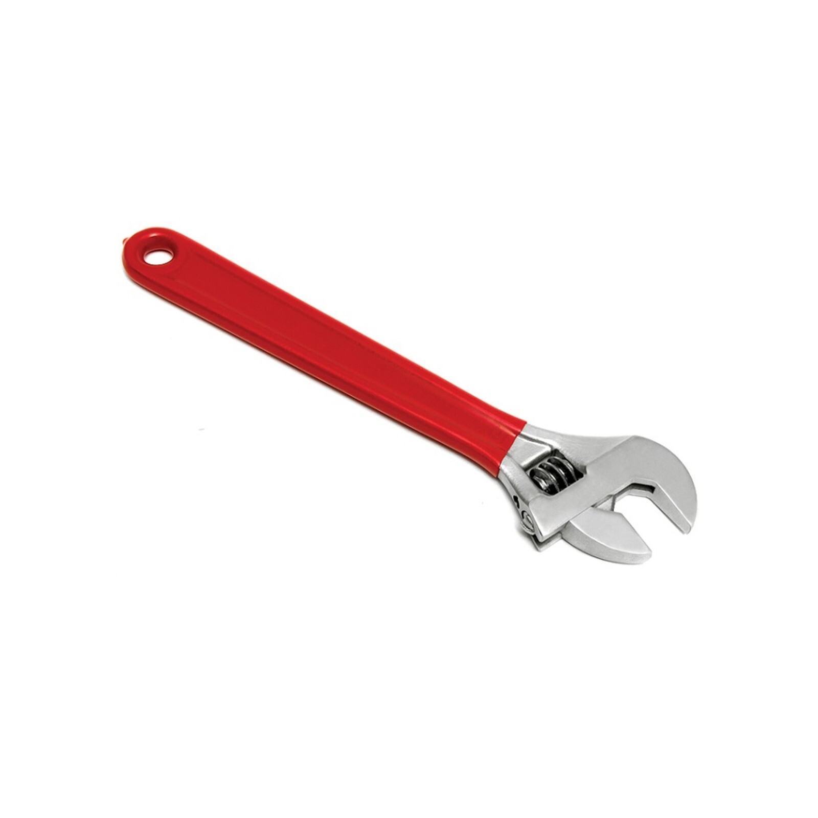 8" Adjustable Wrench w/ Hi-Visibility Red PVC Handle by ContractorsX