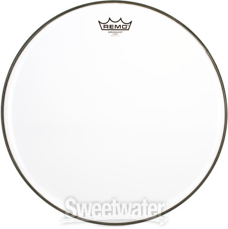 Remo Ambassador 3-pc Tom Pack - 10"/12"/16" - Clear