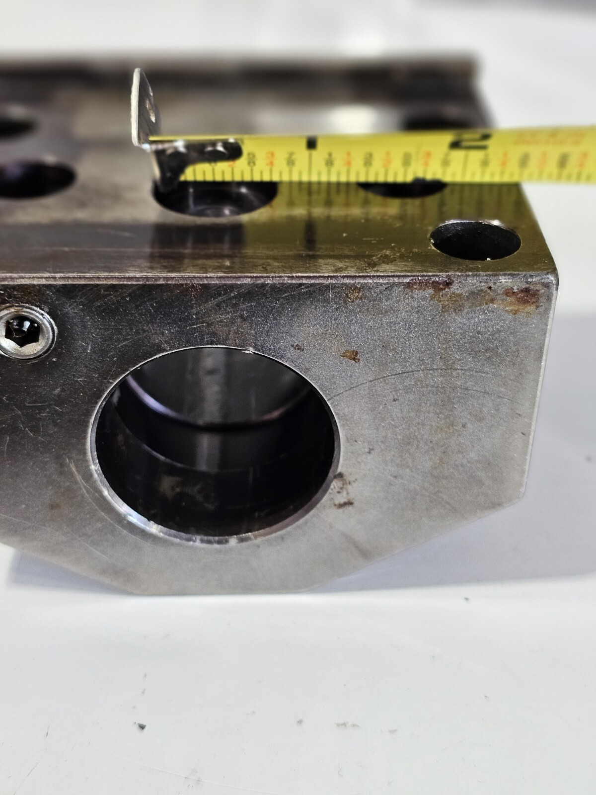 1-1/2" ID TURRET TOOL BLOCK OKUMA LB 80MM x 45MM SIMILIAR TO TRUDEX A118-8435