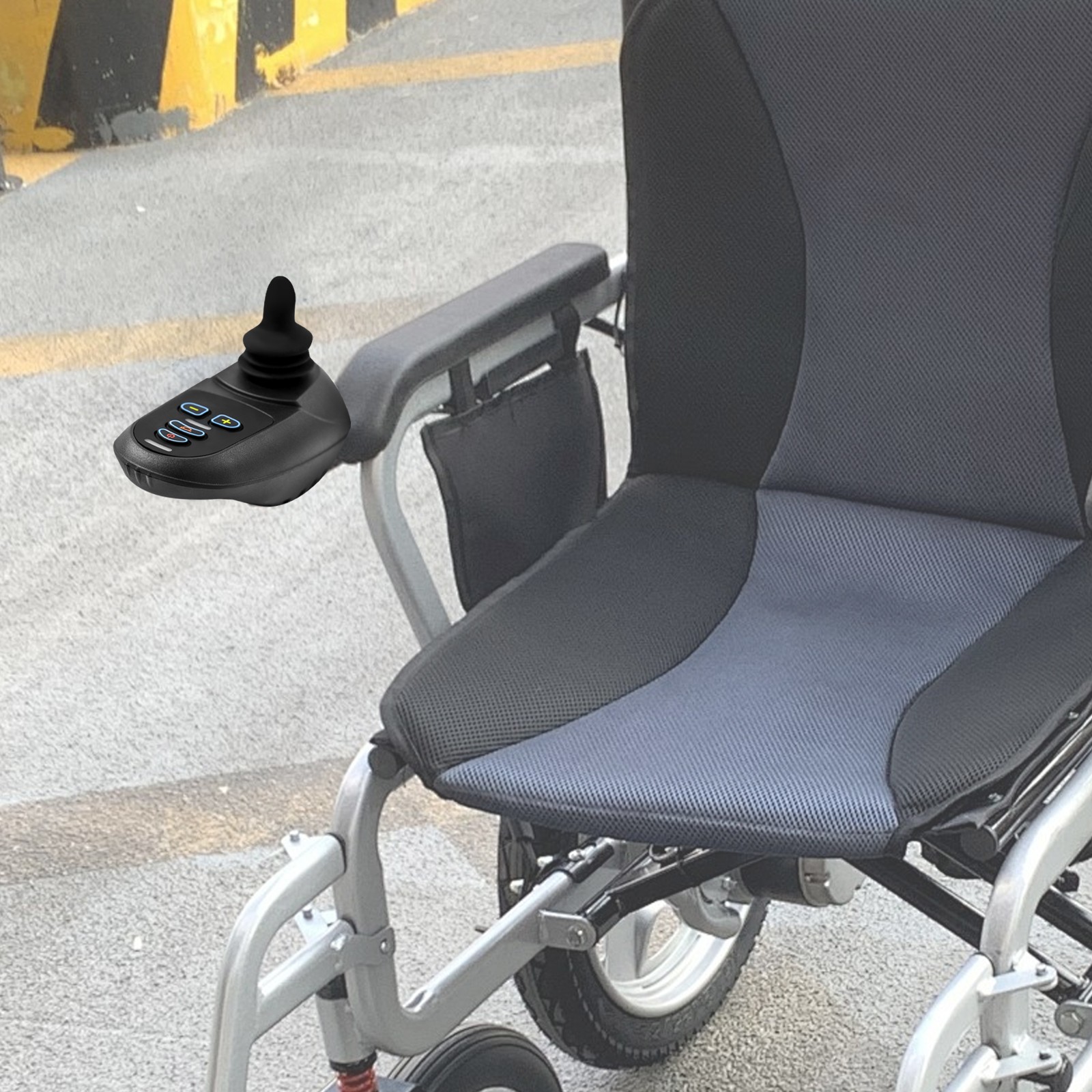 4 Key Wheelchair Joystick Controller Electric Mobility Universal Rocker 24V DC