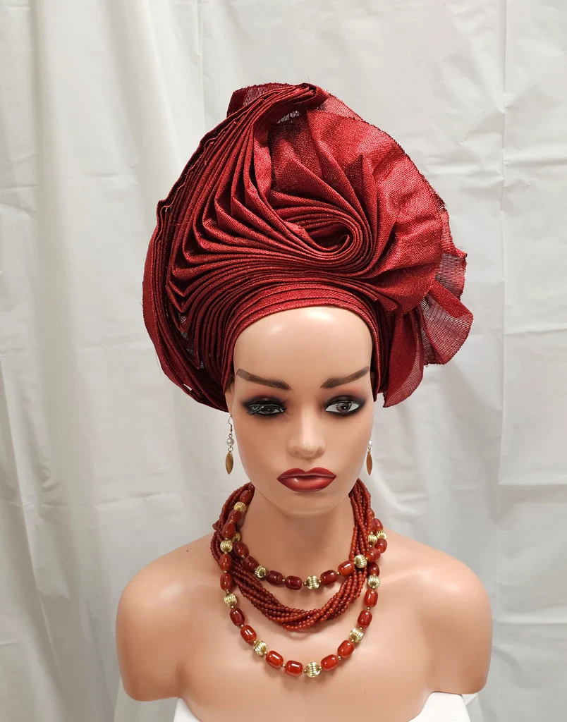 Women African  Trditional Auto gele Headtie