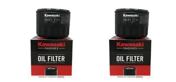 2PK OEM Kawasaki 49065-0736 Oil Filter Repl 49065-0721 7007