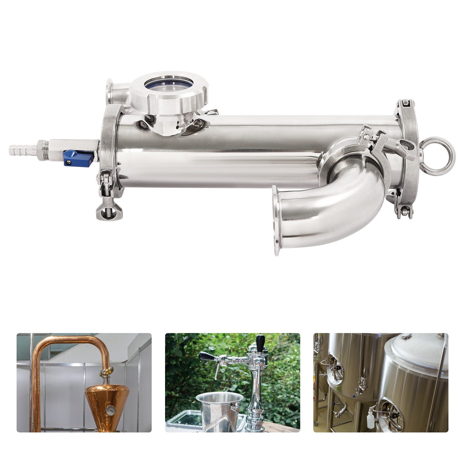 304 Stainless Steel Gin Basket for Moonshine Still Reflux Column