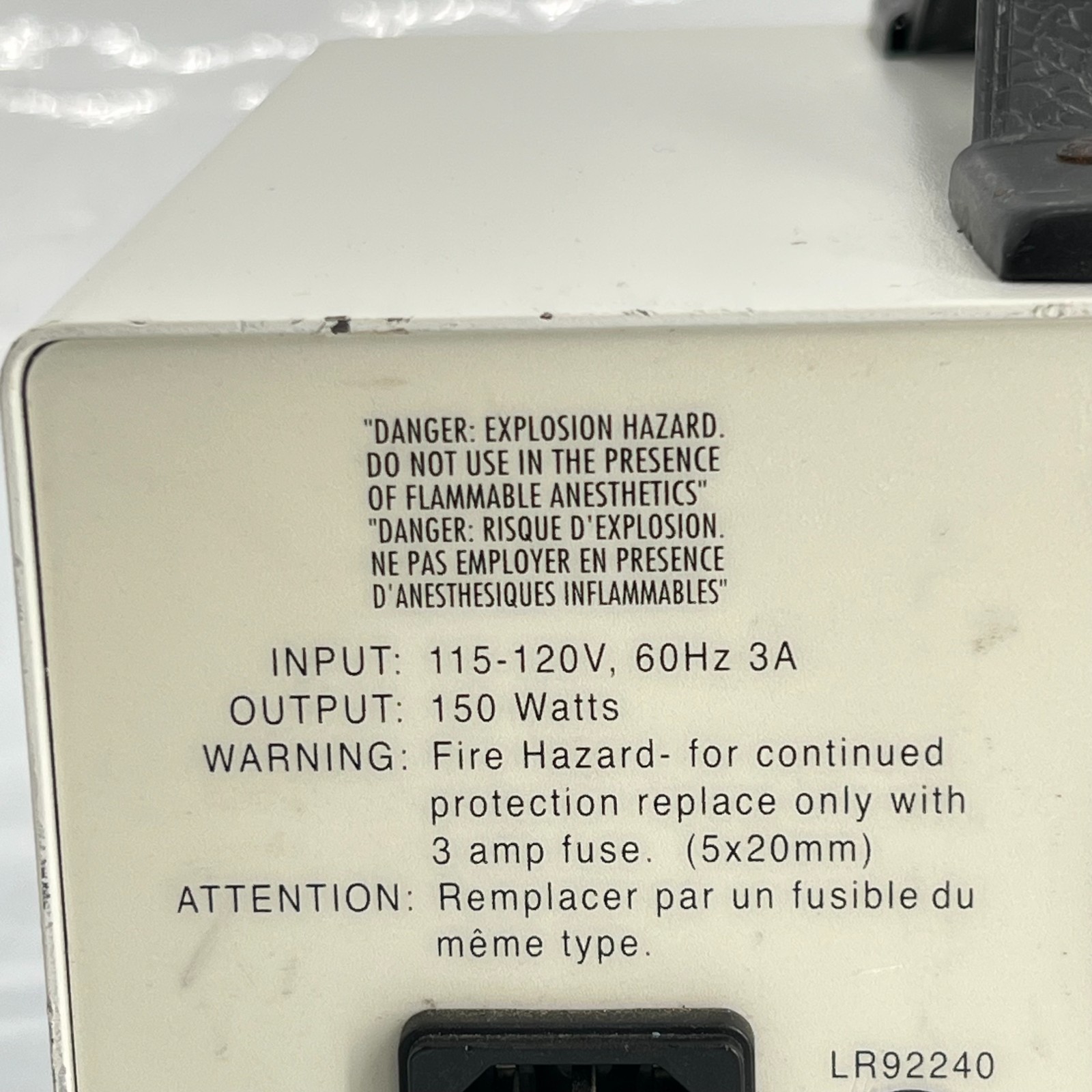 JH Technologies 20500/26 Fiber Optic Light Source Illuminator EKE Lamp, 150W