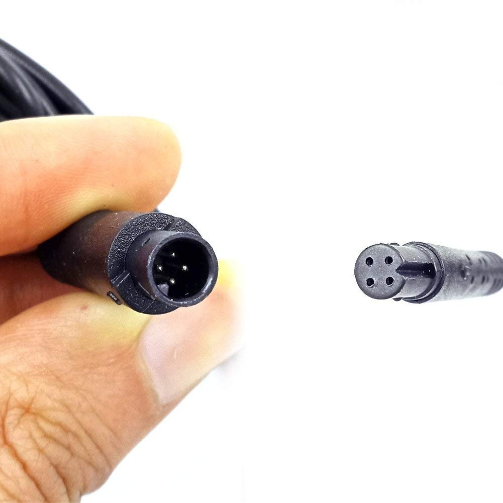 Versatile 4Pin Rearview Dashcam Extension Cable - 3Ft for Easy Installation