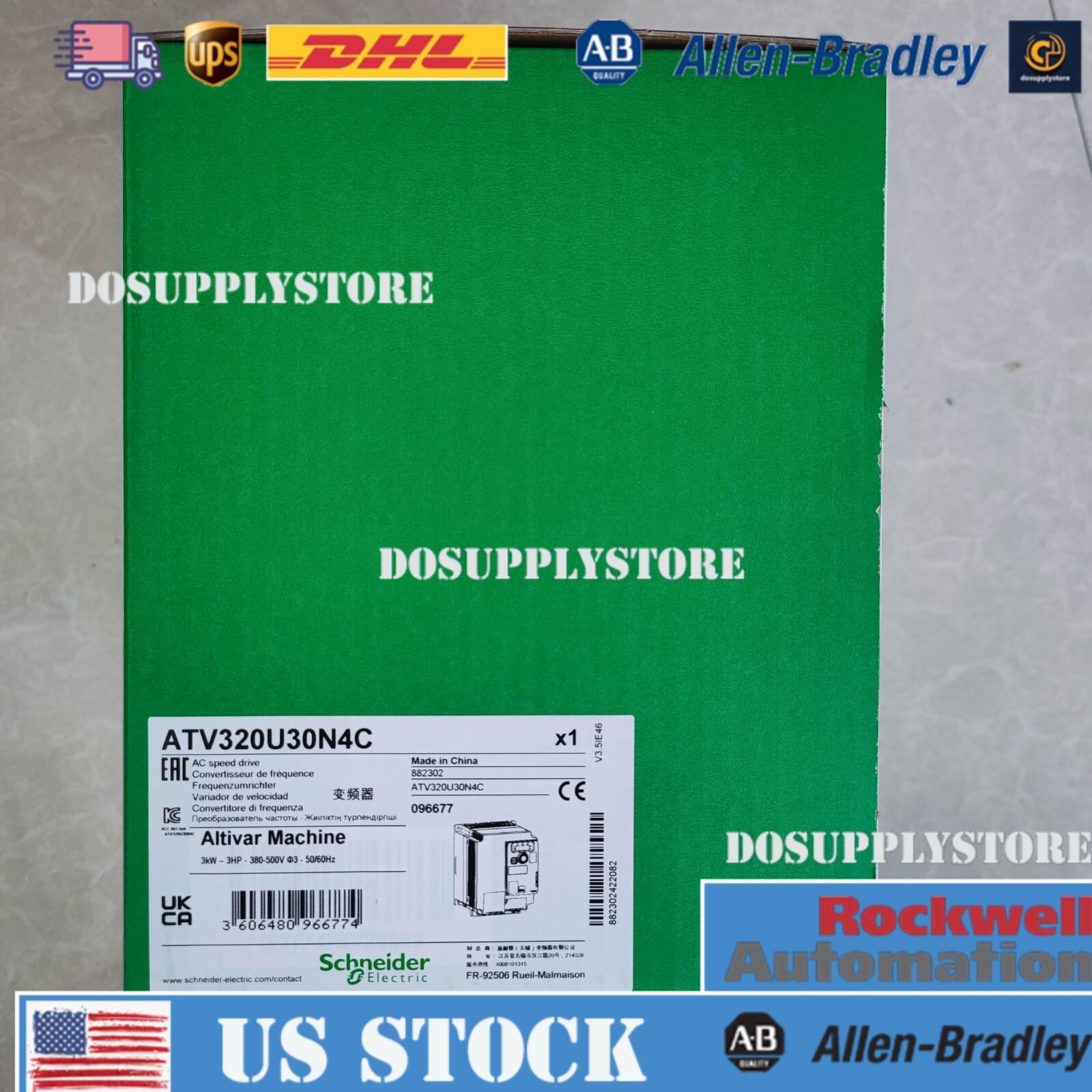ATV320U30N4C frequency converter ATV320U30N4C can accelerate US Free TAX