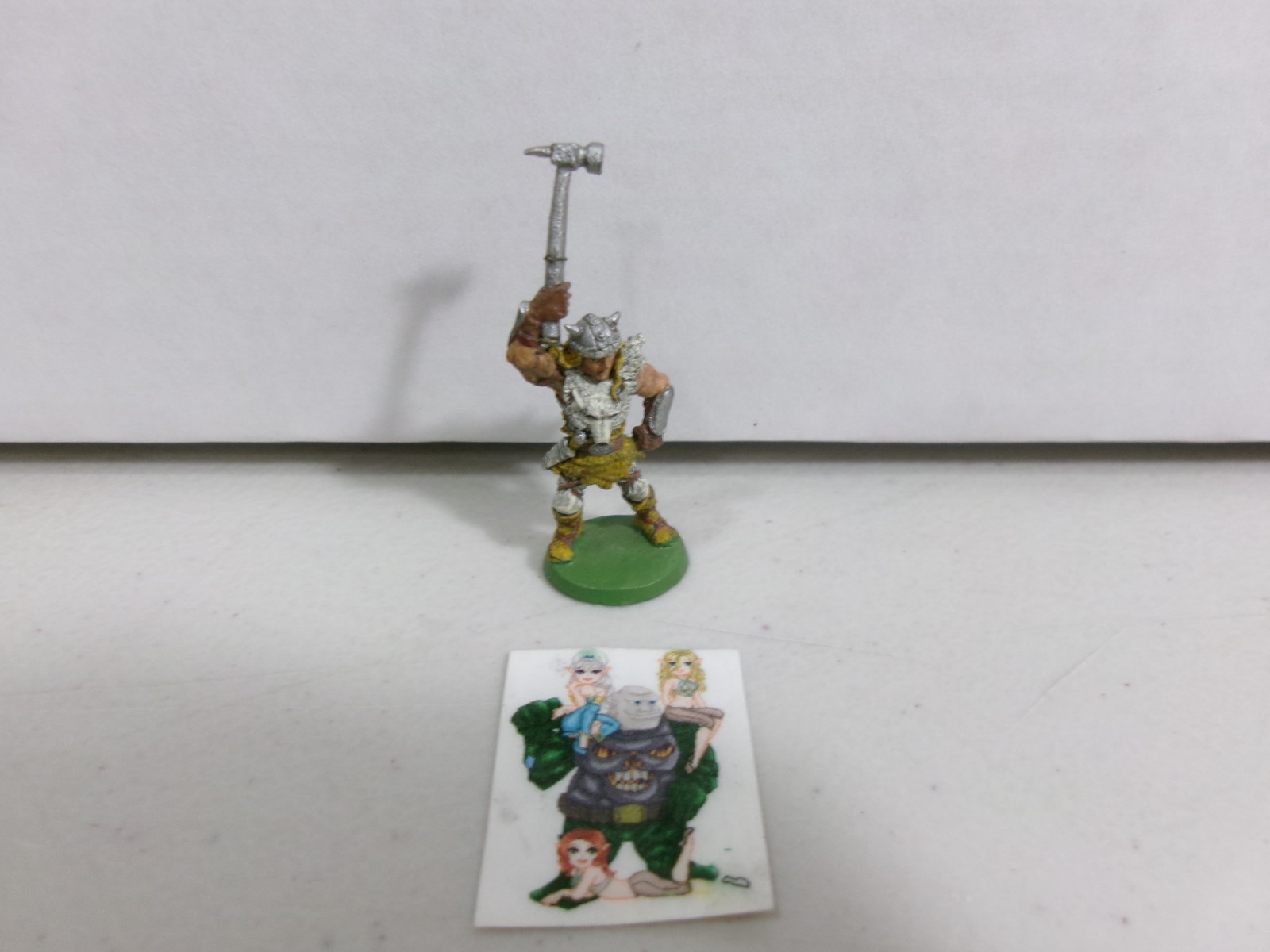 =RAL PARTHA METAL Barbaric Warrior D&D 1986 S14=