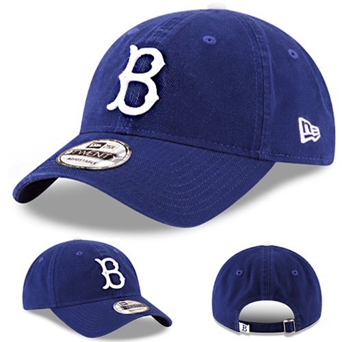 New Era L.A Dodgers 920 Black Strapback Hat MLB League Core Classic Dad Cap