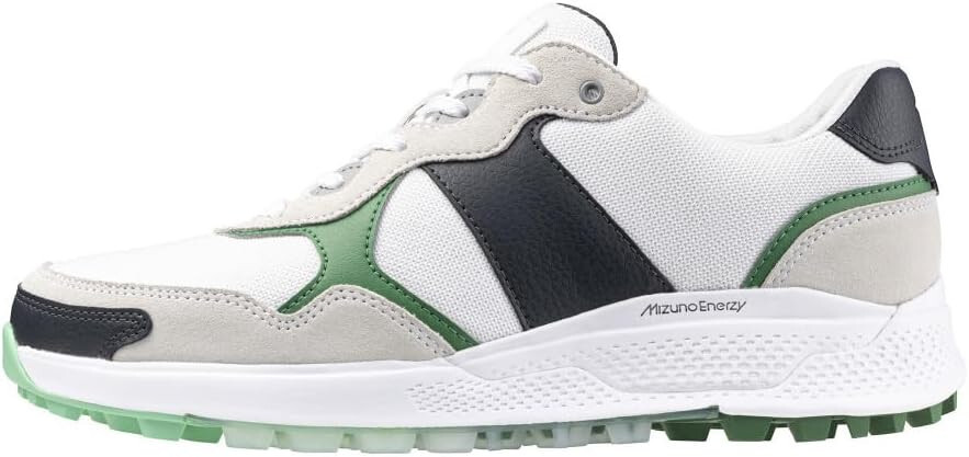 MIZUNO Golf Shoes MZU STREET WIDE White Green 51GM2490 US8.5(25.5cm)