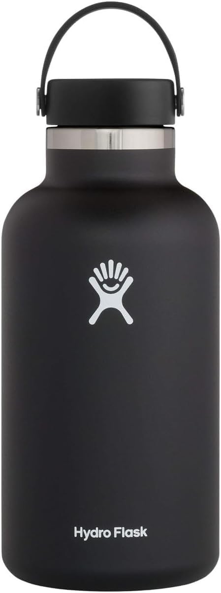 Wide Flex Cap Black 64 Oz