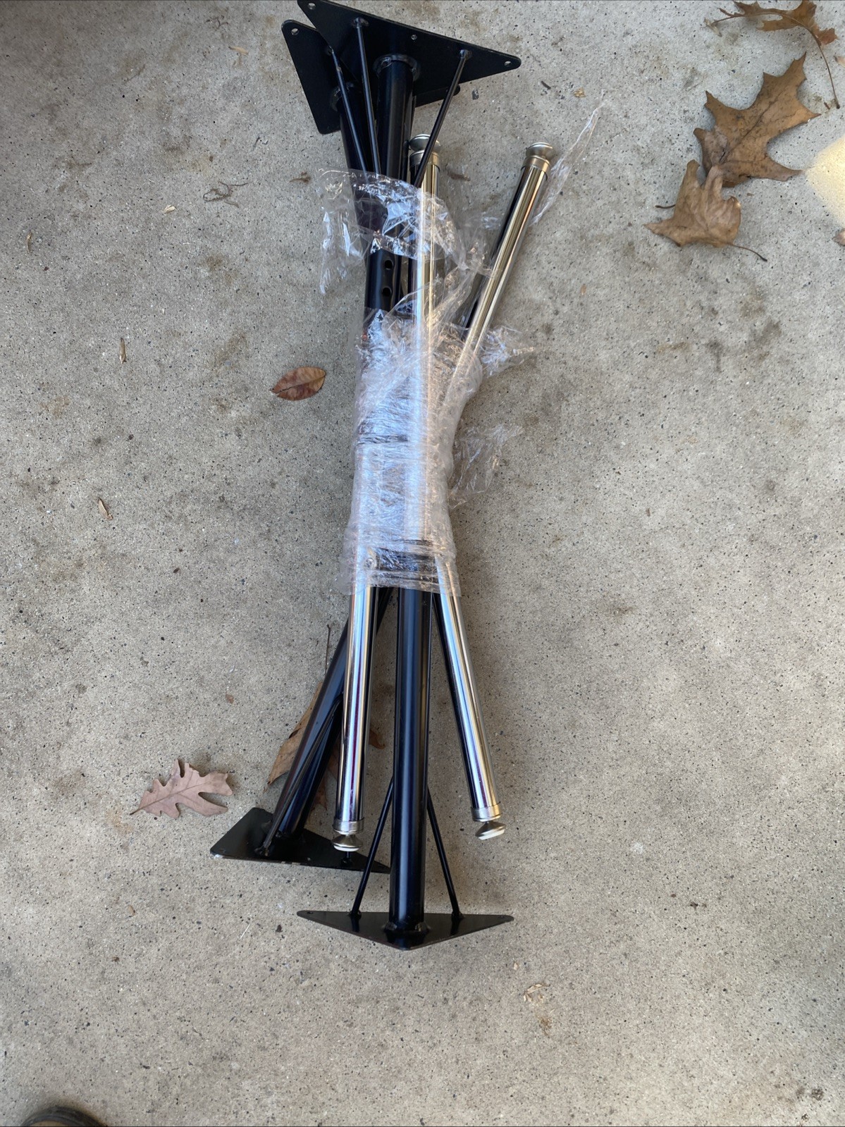 Tapered Metal Table Legs 29”  XU-LEG-LONG-GG Set Of 4