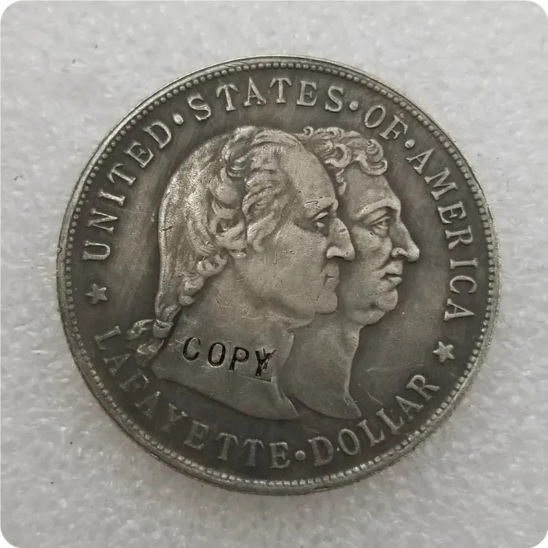 1900 Lafayette $1 Dollar Coin Contemporary Copy
