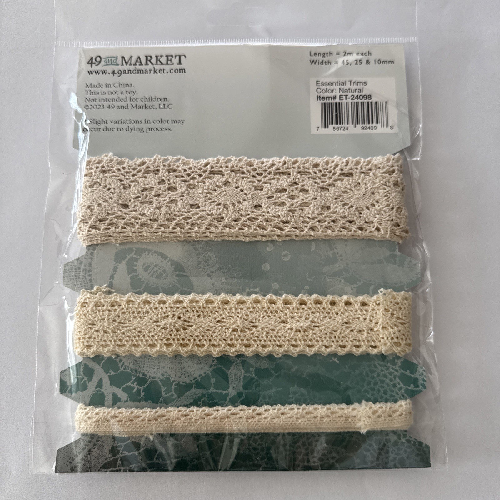 49 & Market Collection Essential Trims - Natural, ET24098