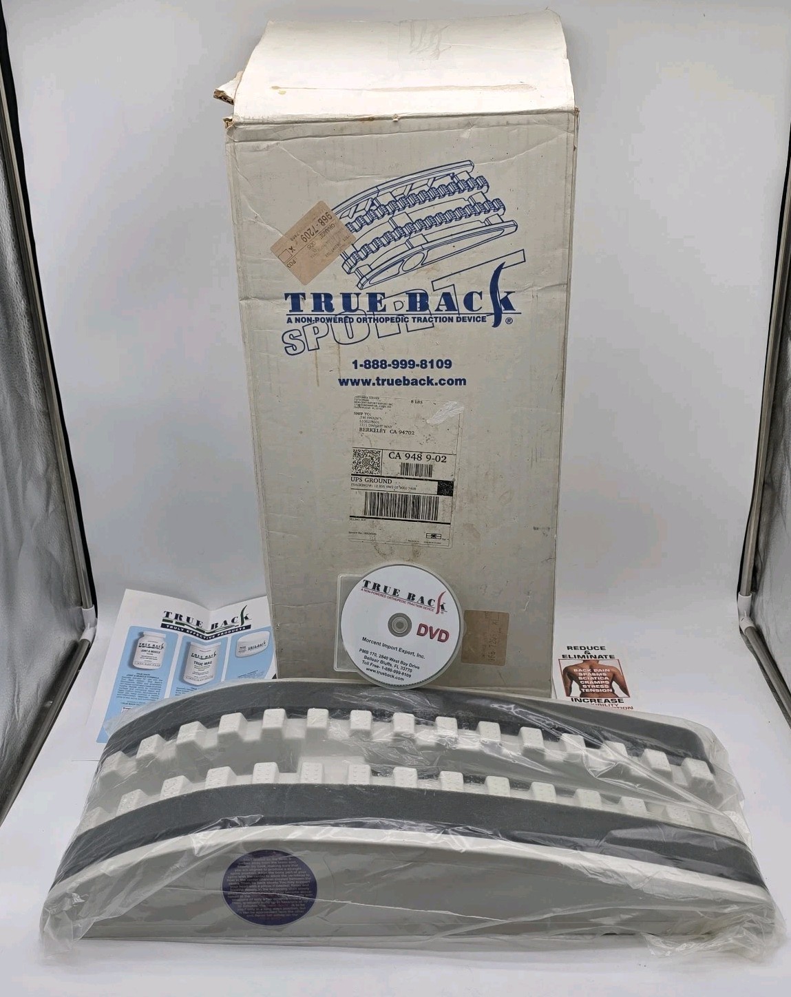 True Back Traction Device Non Powered Orthopedic Traction Device Back Pain Spine