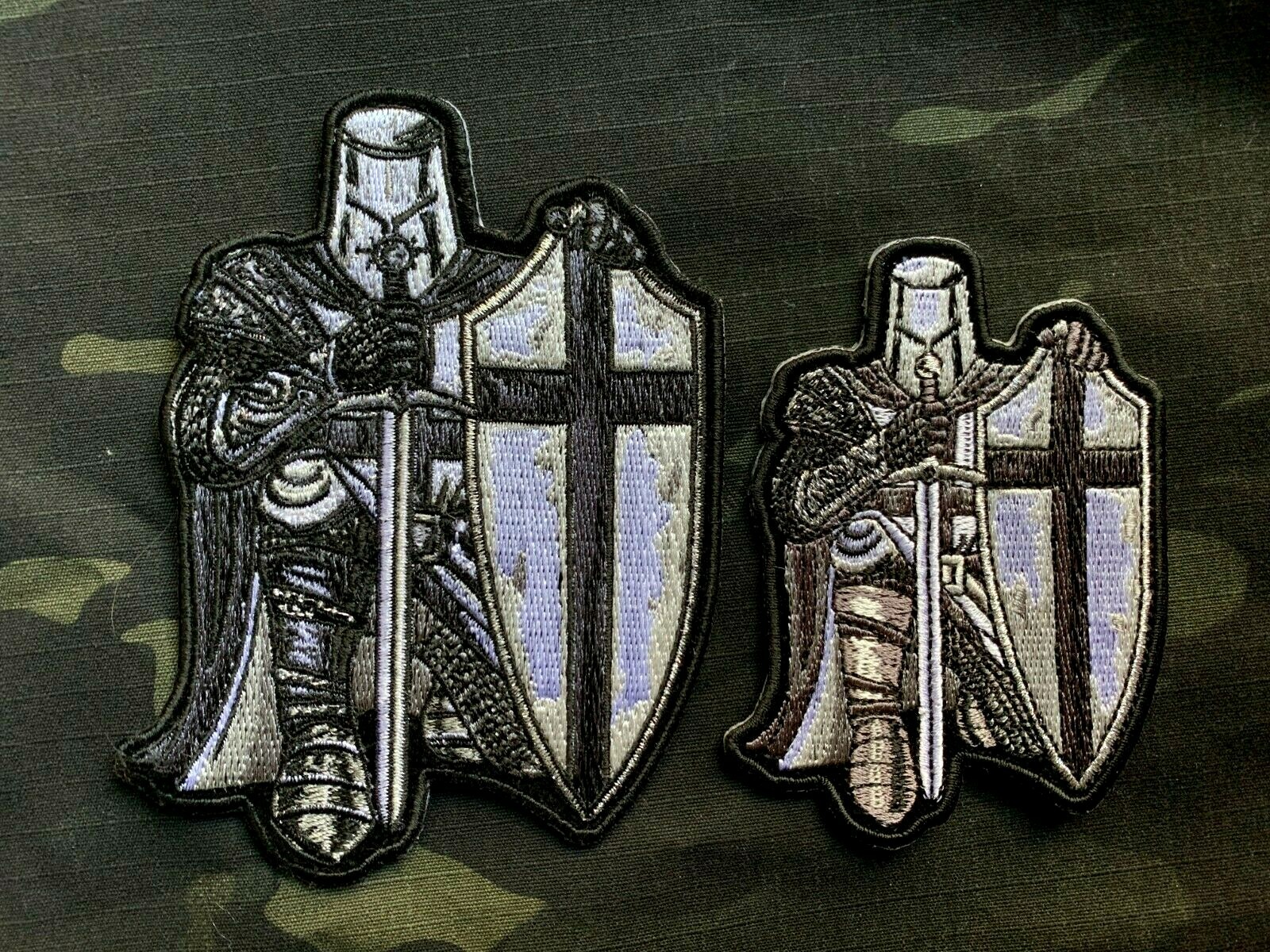 Gray Crusader Knight Patch