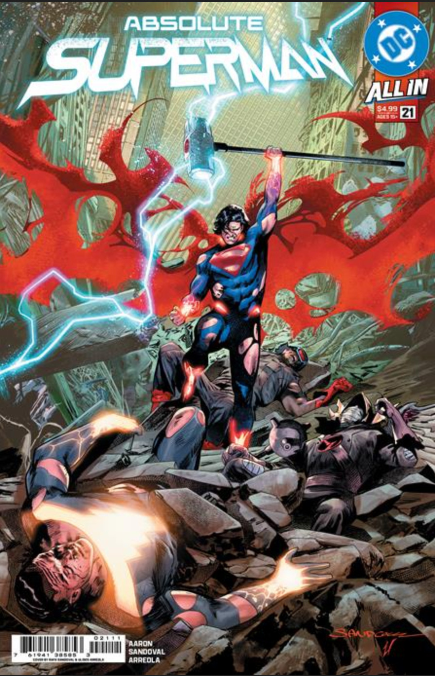 ABSOLUTE SUPERMAN #21 **COVER SELECT** OPEN PRESALE 07/22/26