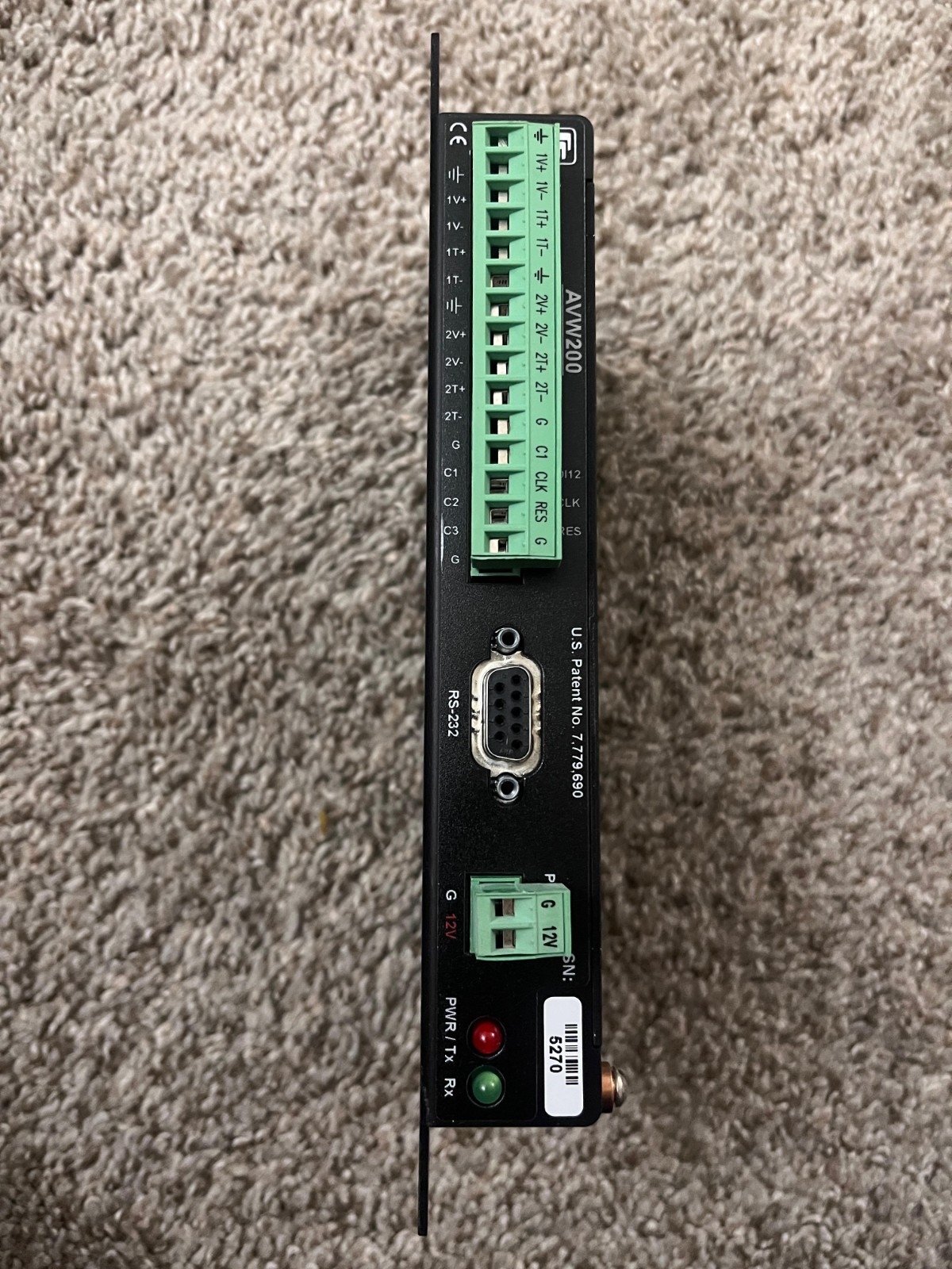 AVW200 Vibrating Wire Spectrum Analyzer