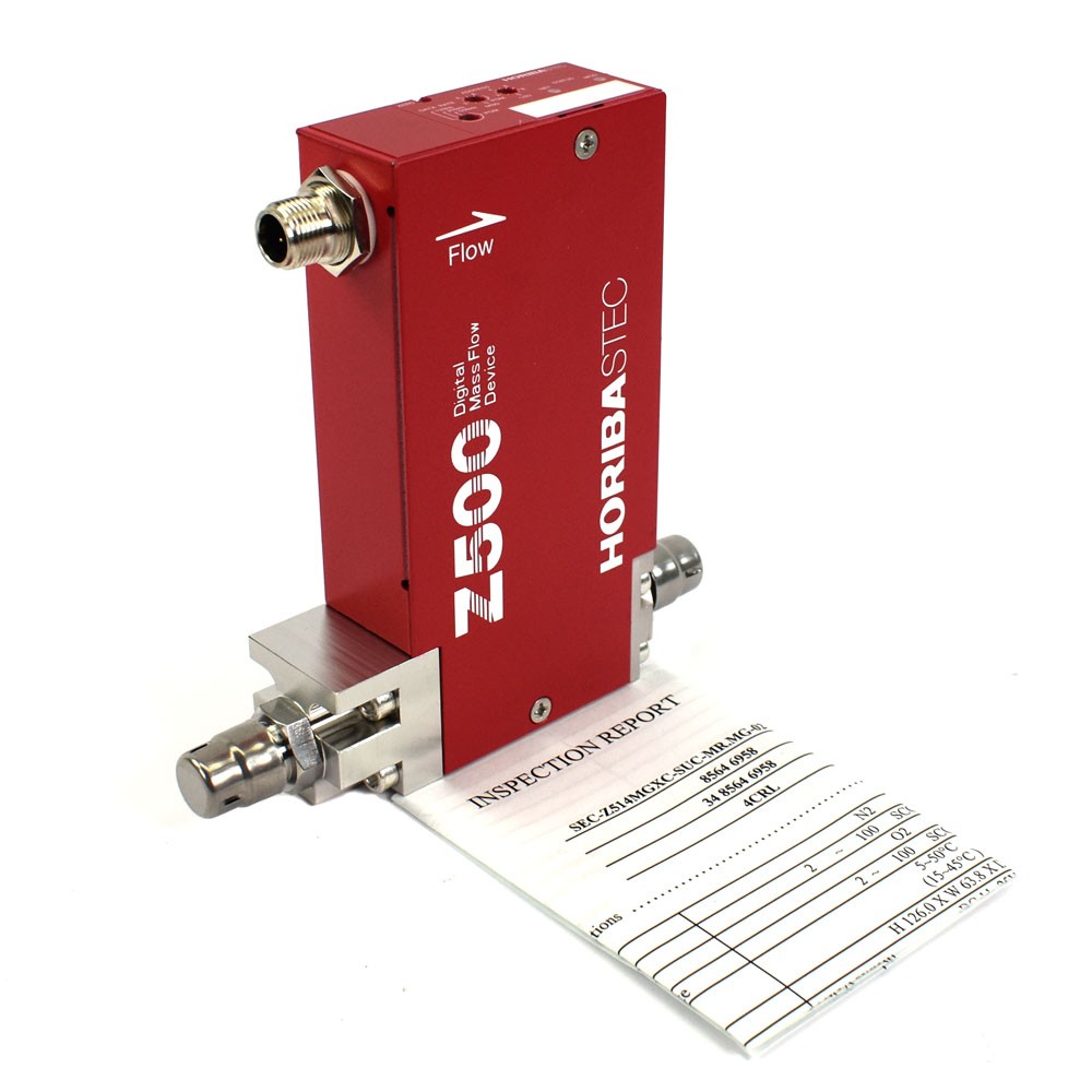 Horiba Stec SEC-Z514MGX Mass Flow Controller MFC 1/4" DeviceNet O2 100SCCM +Cert