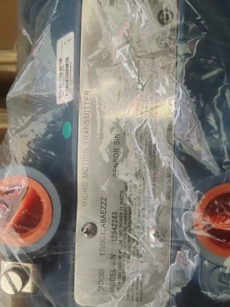 Micro Motion 1700C12ABAEZZZ Flow Sensor Used 1PCS