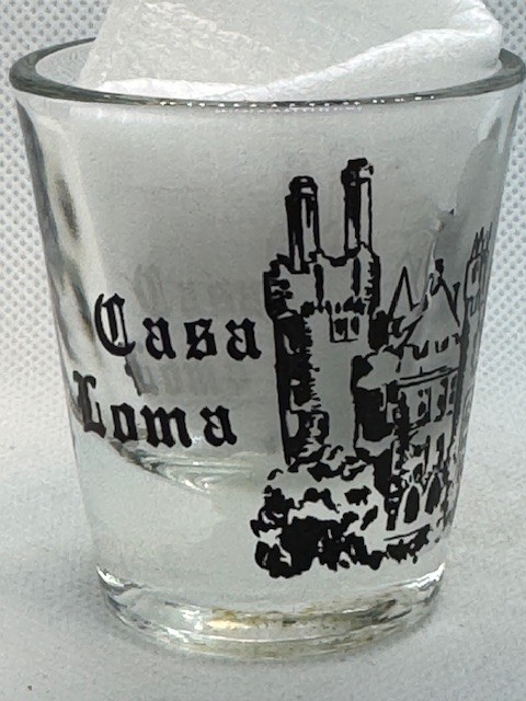 Casa Loma Toronto Clear Standard Shot Glass