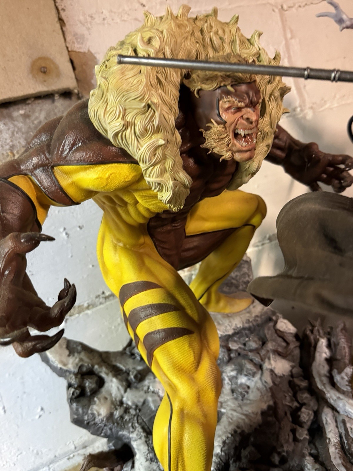 Custom Mac Studios Sabertooth Statue