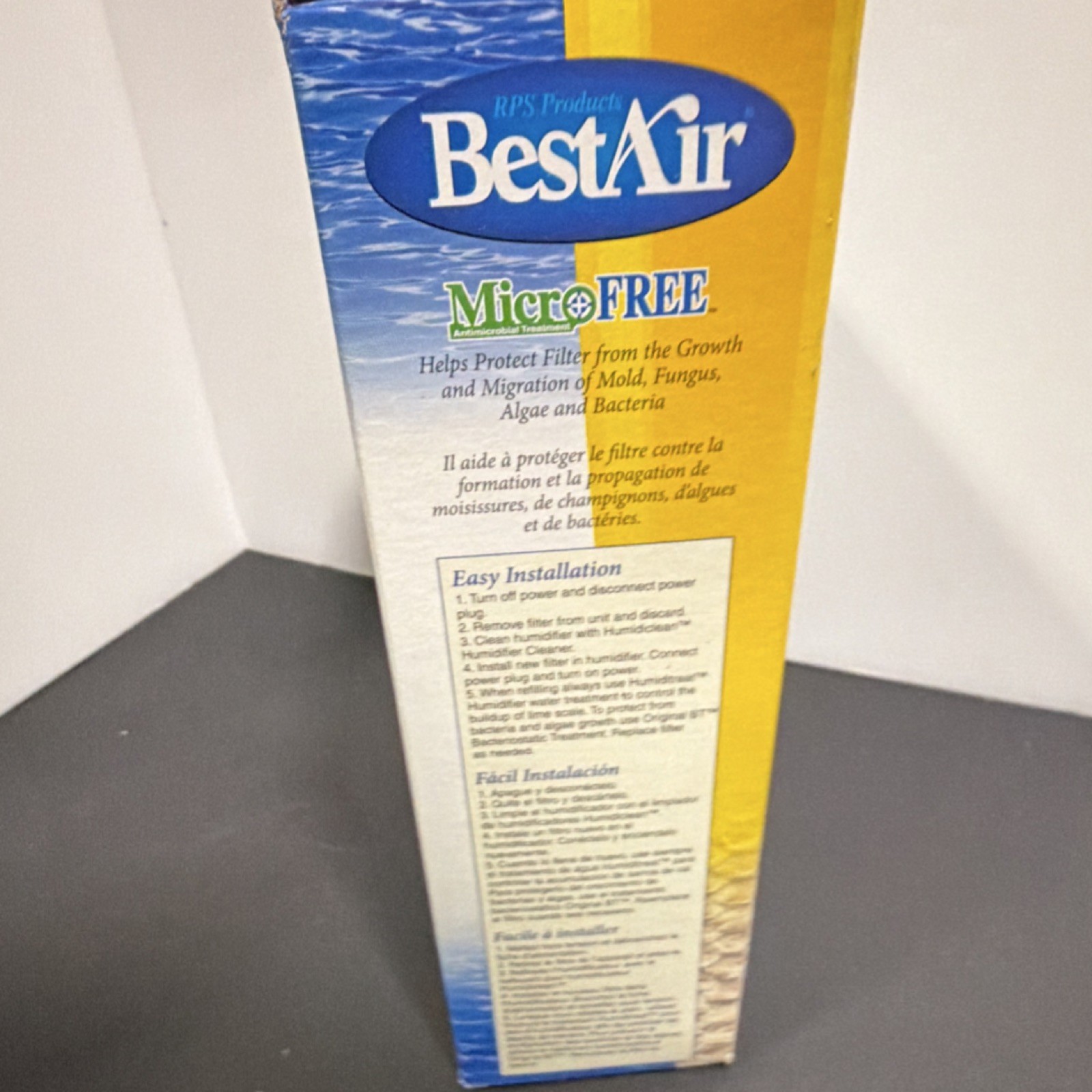 BestAir Extended Life Humidi-Wick D88 Humidifier Wick Filter White Mold Bacteria