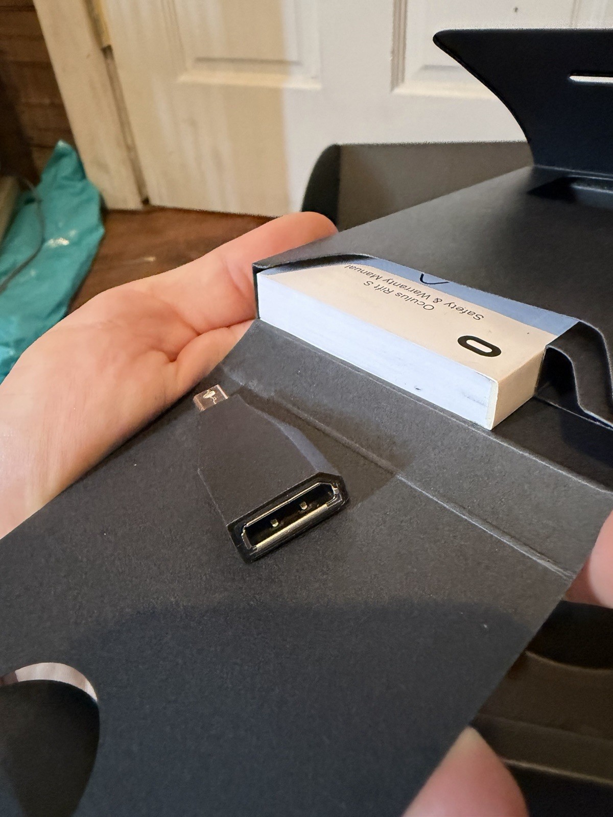 Complete Oculus Rift Vr CV1 Headset Tested Working In Box Virtual Reality System