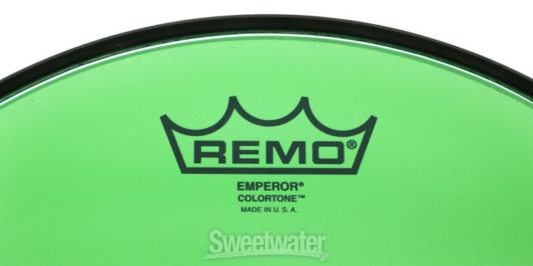 Remo Emperor Colortone Drumhead - 12" - Green