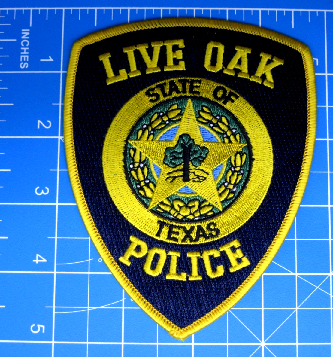 Live Oak Texas Police patch