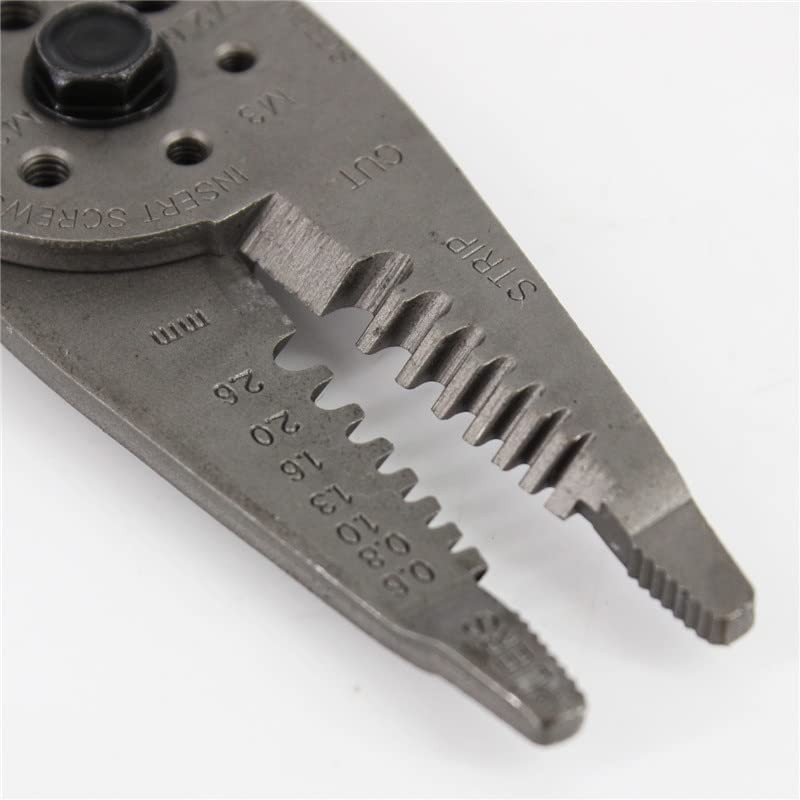 1pcs 7in1 8pkct009 Multipurpose Pliers Crimping Tool Metric Size Wire Cutter Cab