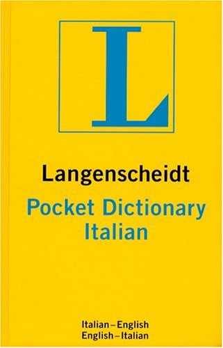 Langenscheidt's Pocket Dictionary - Paperback, by Langenscheidt - Very Good n