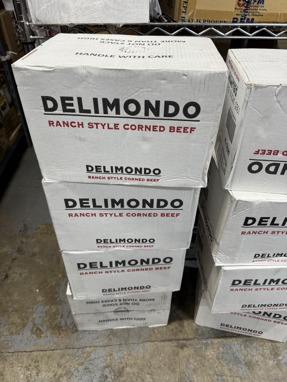 Delimondo Corned Beef Ranch Style 3 Pack Philippine Fave. Now just $65