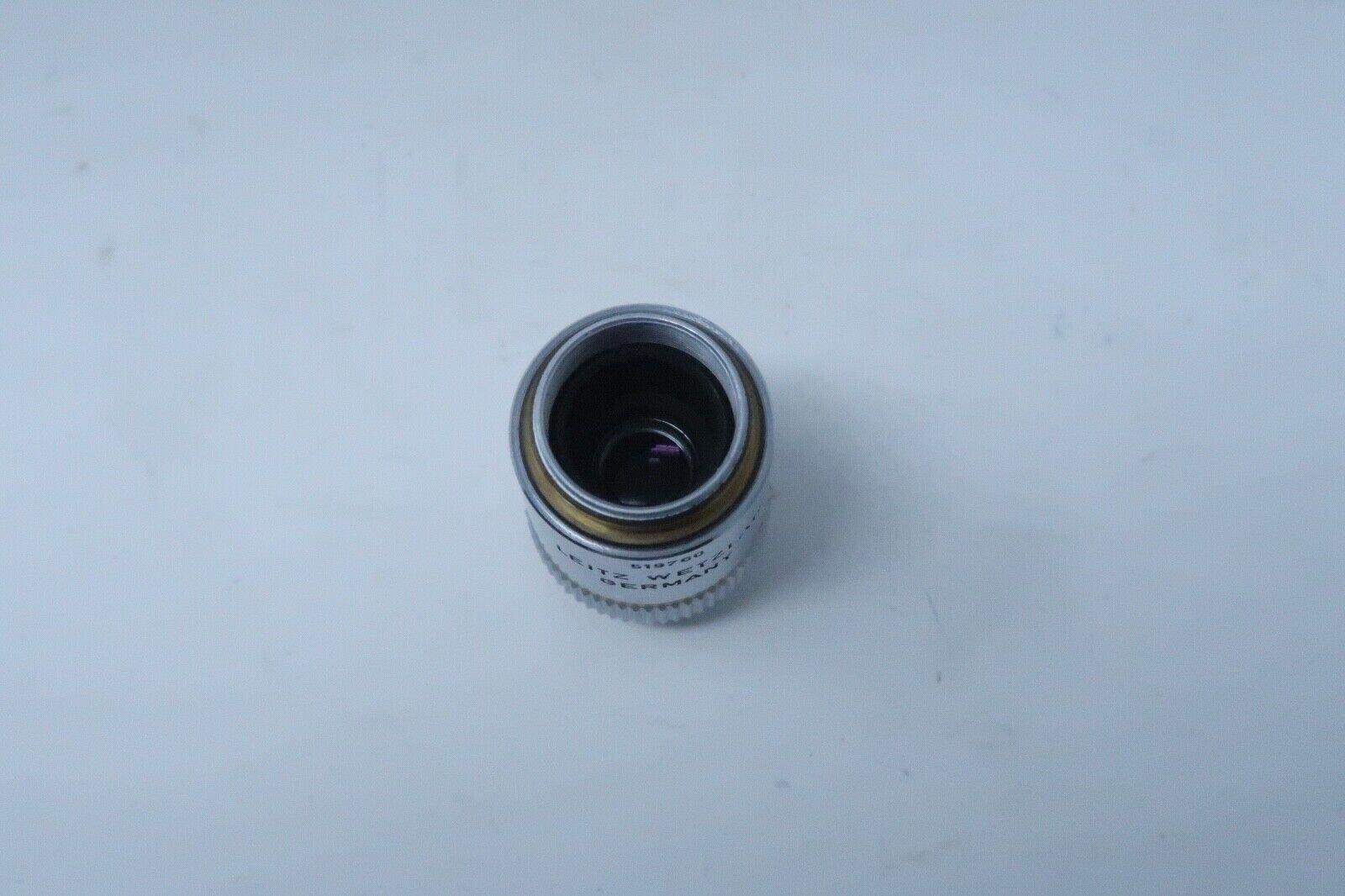 Leitz Wetzlar #519760 (EF 10X 10/0.25) Microscope Magnifying Objective - Germany