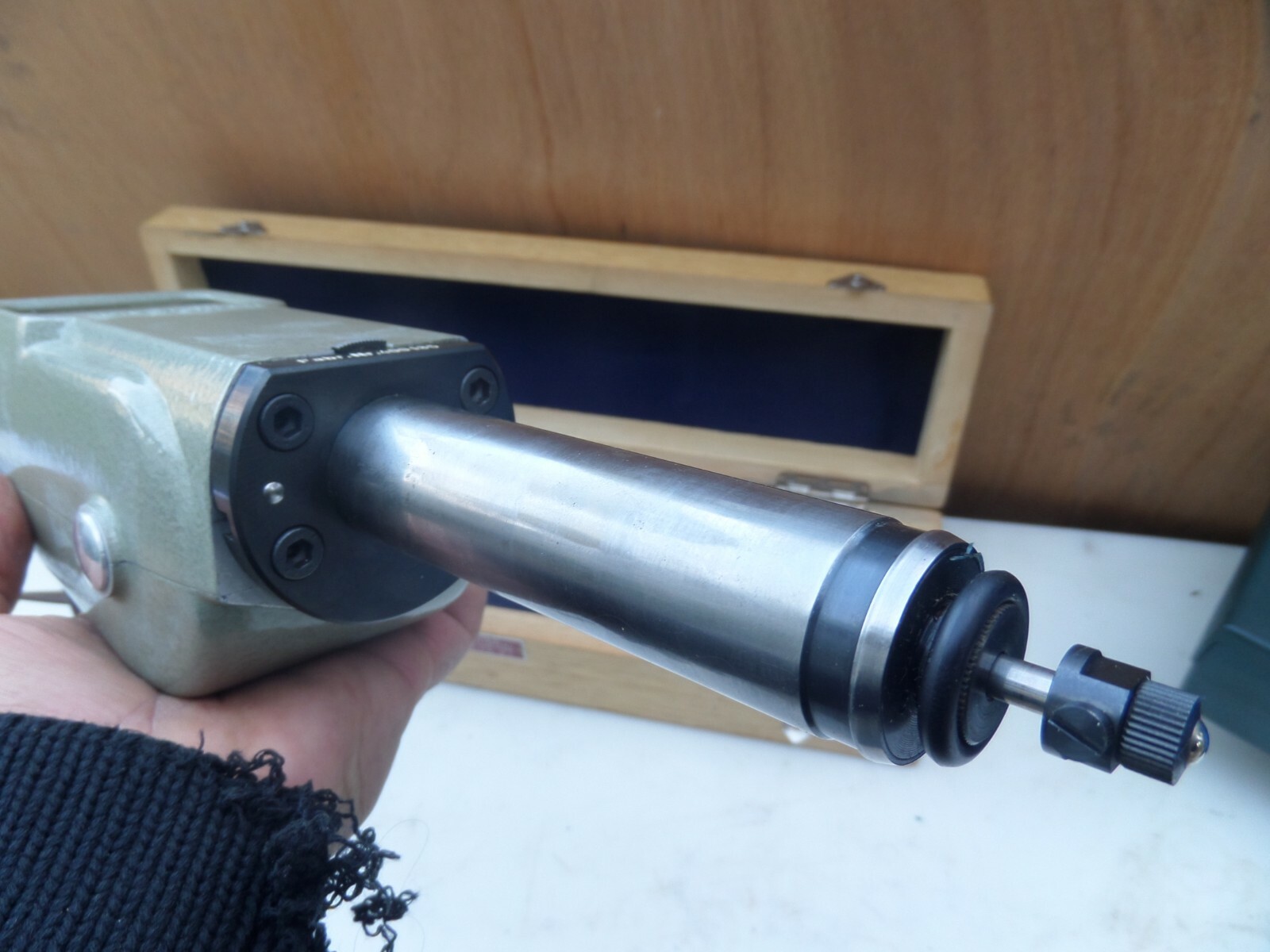 International Machine Co Graphotest Meter Graph Test Reader M/N 400185 Germany