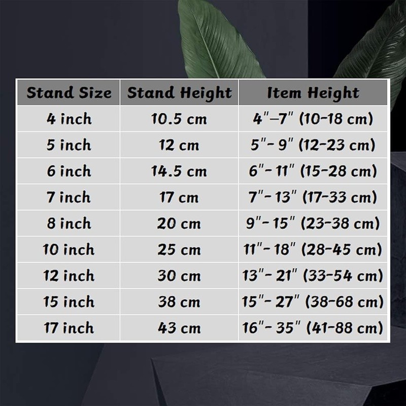 Metal Adjustable Display Stand Foldable Elegant Support Gallery Cafe Office New